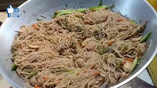 PANCIT GUISADO BIHON WITH CANTON RECIPE [upl. by Leseil310]