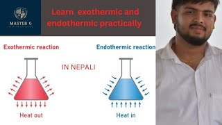 learn exothermic and endothermic reaction practically [upl. by Dessma]