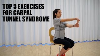 Top 3 Exercises for Carpal Tunnel Syndrome [upl. by Razec]