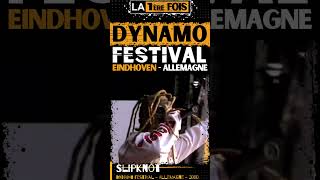 SLIPKNOT au DYNAMO FESTIVAL aux PaysBas cest comment lambiance  P1 [upl. by Vittorio137]