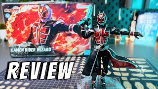 REVIEW  Figurerise Standard KAMEN RIDER WIZARD FLAME STYLE [upl. by Lati]