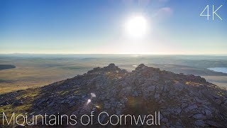 Rough Tor  Bodmin Moor  Mountains of Cornwall  4K AerialDrone Cinematic Film [upl. by Misa]