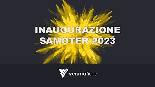 Inaugurazione Samoter 2023 [upl. by Euqilegna]