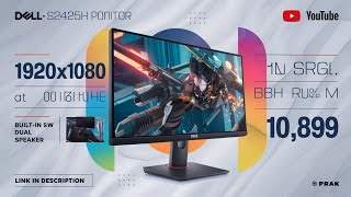 Dell S2425H 238quot FHD Monitor Review views [upl. by Yodlem372]