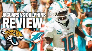 Dolphins vs Jaguars Week 1 Game Review  PFF [upl. by Garretson]