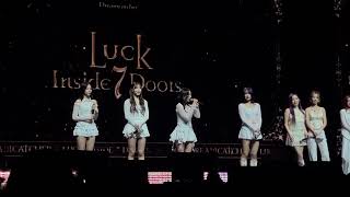 Dreamcatcher NY Concert 11022024  Bye Bye Talk [upl. by Enal]