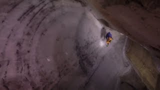 Tim Emmett Ice Climbing Cave Overhang  EpicTV Climbing Daily Ep 166 [upl. by Pete]