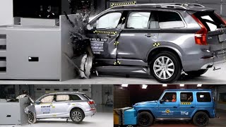 The Top Suv Crash Test 😱😱 Volvo Xc90  Audi Q7 and Mercedes G Class ✅️✅️✅️ [upl. by Lemhar415]