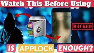 Is AppLock in Android SAFE  How to Bypass Applock  Access Image Videos Whatsapp and Prevent It [upl. by Kylie]