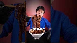 TO JEST HIT MUKBANGÓW 🤤 jajangmyeong przepis makaron wantabite [upl. by Yramesor]