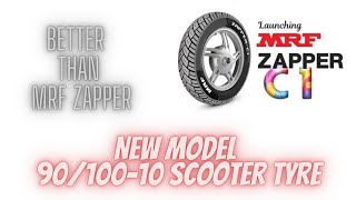 mrf MRF NEW SCOOTER TYRES ZAPPER C1 Tamil review  tyretechtamil [upl. by Lenod844]