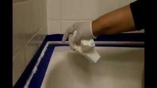 How to Caulk a Bathtub with Beautiful Results [upl. by Natek]