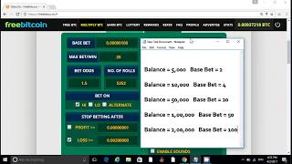 freebitcoin new multiply trick of auto bet [upl. by Ormond]