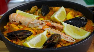 PAELLA DE MARISCO paso a paso [upl. by Dry502]