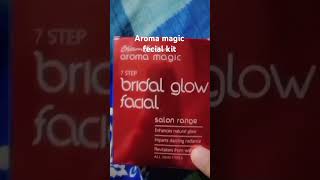 Aroma magic facial kit bridal glow facialshotsshortvideo explorevairalshortviralvideoskincare [upl. by Hawkins]