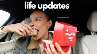 life updates  relationships living alone amp upcoming projects [upl. by Yornek]