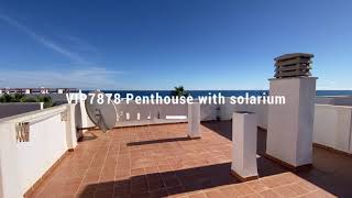 SOLD  VIP7910 Penthouse for Sale Pearlas Del Mar Mojacar Playa Almería  135000 Euros [upl. by Odab]