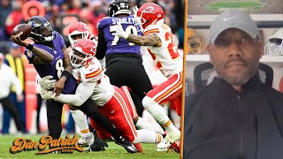 Louis Riddick Discusses How The Chiefs Slowed Down Lamar Jackson And The Ravens Offense  012922 [upl. by Aenitsirhc750]