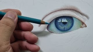 HyperRealistic Colored Pencil Drawing How to Draw Layer Blend Live Tutorial [upl. by Naicad]