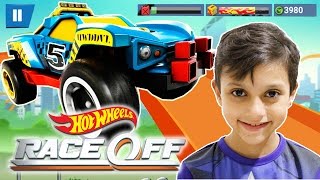 Jogo Hot Wheels Race Off Desafio Nível 1 ao 3 Carros Rip Rod Dawgzilla Duni it up [upl. by Naic]