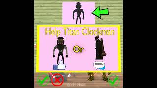 Skibidi Toilet Magnet Vs Clockman Titan Compete To Guess The Image [upl. by Rimma]