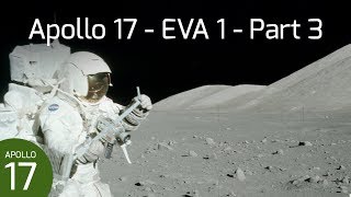 Apollo 17 EVA 1  Geology Station 1 [upl. by Corrianne]