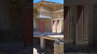 Knossos palace 🇬🇷 Crete Greece [upl. by Marylou]