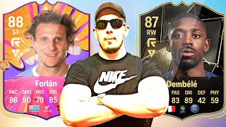 TOTW DEMBELE ve DIEGO FORLAN İLE HAFTA SONU LİGİ OYNADIM KAFAYI YEDİM [upl. by Gottwald518]