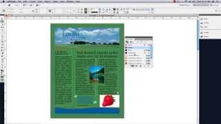 How to Change Background Color in inDesign [upl. by Nelleoj]