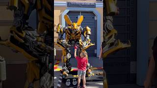 “ He got Optimus “ 😀 Bumblebee transformers bumblebee robot optimus [upl. by Weingartner714]