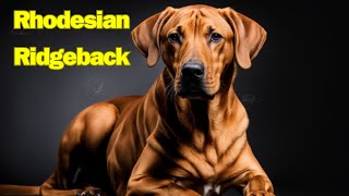 How to train a Rhodesian Ridgeback [upl. by Griffis500]