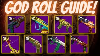 The Iron Banner Weapons You NEED To Get [upl. by Eneloj]