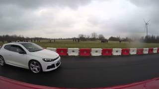 382HP Volkswagen Golf 6 GTi Edition 35 VS 370HP Volkswagen Scirocco R DGS [upl. by Nirred]