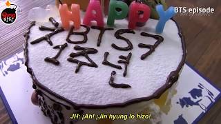 Sub Español Episode 1st BTS Birthday Party Jin chef de BTS [upl. by Akihsan961]