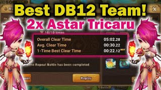 Fastest DB12 Team 30sec AVG Consistent  2x Astar Tricaru  Summoners War [upl. by Leigha693]