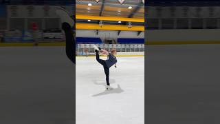 Back to the rink after a summer away ⛸️figureskating [upl. by Nevek]