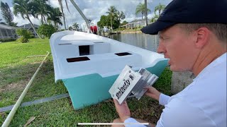 HOW TO BUILD A FIBERGLASS BOAT IN YOUR BACKYARD Start to Finish [upl. by Leahcimnhoj]