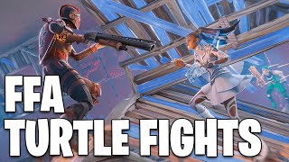 Fortnite Martoz turtle fights gameplay Model O Alpaca switches [upl. by Nysila]