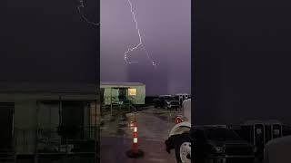 Sever Electric thunderstorm video 2 near Tilden Tx in Northern McMullen County Tx May 19 2021 [upl. by Atteve]