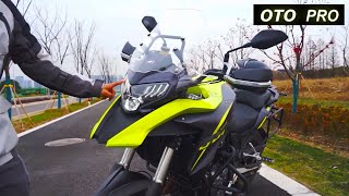 Review 2021 Benelli TRK 502  QJmotor SRT 500 Ep01 [upl. by Elocyn697]