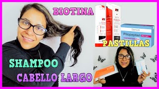 ¿Crece el CABELLO con las Pastillas de BIOTINAShampoo Revita Pilopeptan [upl. by Anaher891]