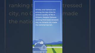 Whitby Oshawa ranked high for renter quality of life in Ontario [upl. by Beniamino]