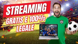 Come Guardare lo SPORT in STREAMING GRATIS 100 Legale [upl. by Mali]