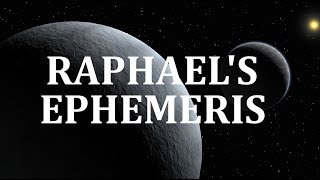 ASTROLOGY RAPHAELS EPHEMERIS REVIEW [upl. by Eniarral]