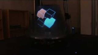 Interactive 360° 3D Display from USC ICT [upl. by Ettennek]