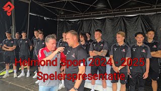 Helmond Sport Opendag 2024  2025 en Spelerspresentatie [upl. by Ahsiela949]