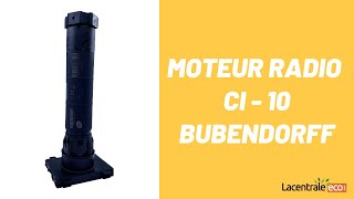 Moteur radio CI10Nm  télécommande Bubendorff BUB221008 [upl. by Turino]