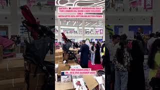 QATAR’s LARGEST WAREHOUSE SALE FOR COMMERCIAL BANK CARD HOLDERS ONLY ytshorts shorts trending [upl. by Maryellen]