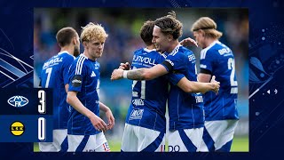 Molde 3  0 Lillestrøm  Runde 13  Eliteserien 2024 [upl. by Novit940]