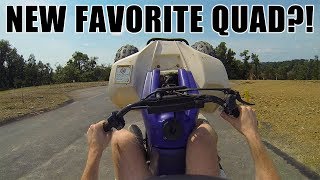 SUZUKI lt80 FIRST RIP Wheelies Riding amp Hillclimb [upl. by Ham]